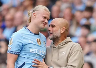 Erling Haaland’s mental strength impresses Manchester City boss Pep Guardiola