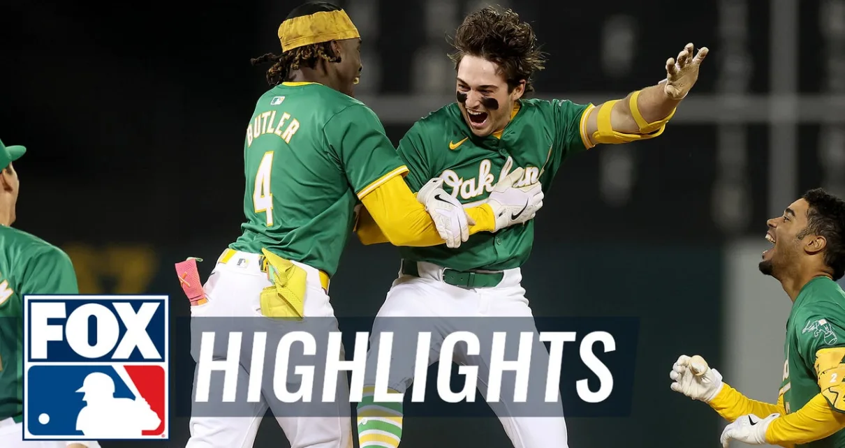 Rangers vs. Athletics Highlights | MLB on FOX