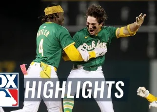 Rangers vs. Athletics Highlights | MLB on FOX