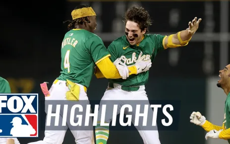 Rangers vs. Athletics Highlights | MLB on FOX