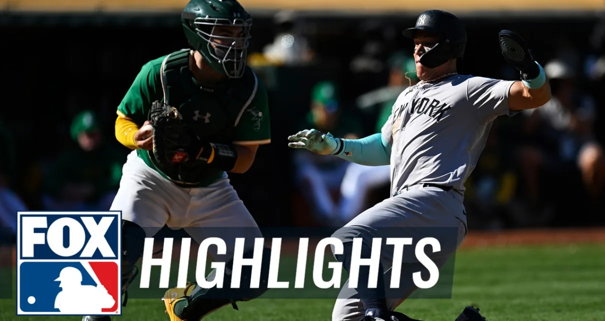 Yankees vs. Athletics Highlights | MLB on FOX