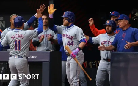 MLB London Series: New York Mets edge Philadelphia Phillies to level two-game series