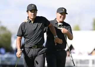 2024 Presidents Cup: Hideki Matsuyama, Sungjae Im lead wild International Team sweep on Friday to stun Americans