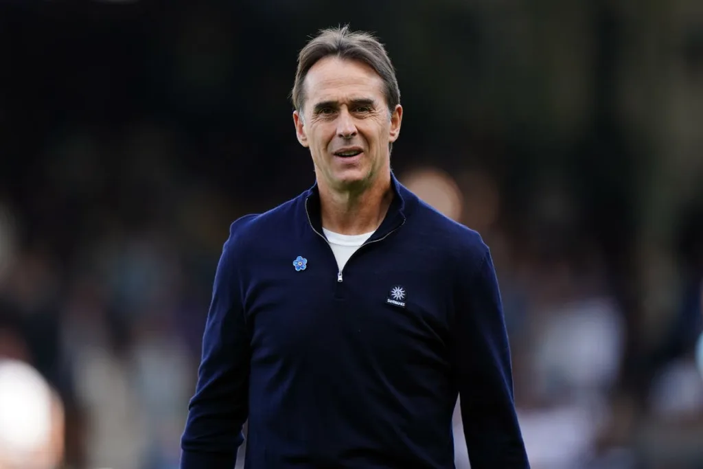 West Ham boss Julen Lopetegui injures calf in frustration during Liverpool loss