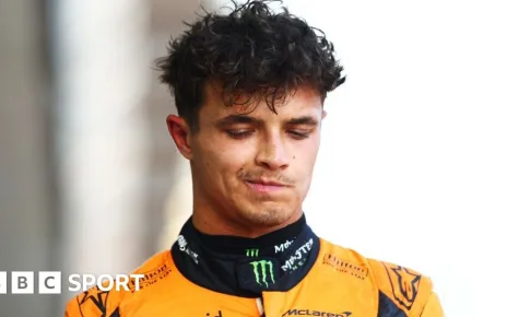 Lando Norris 17th as Charles Leclerc takes Azerbaijan GP pole