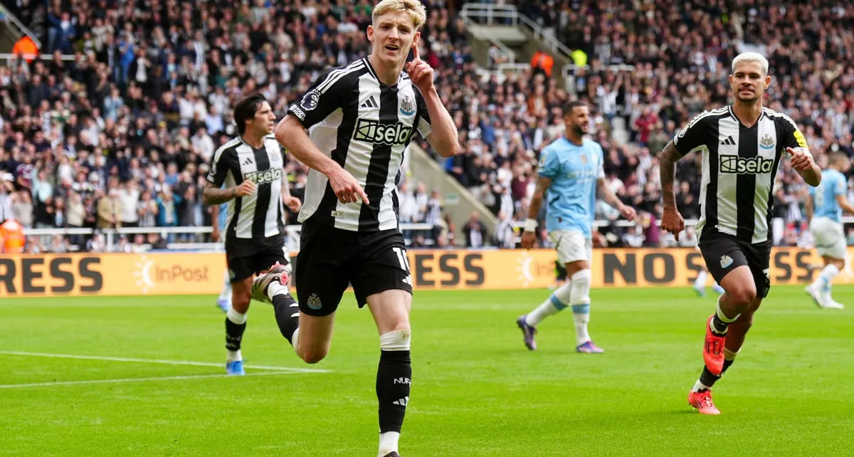 Eddie Howe says ‘the love’ helped Anthony Gordon take a point from the champions