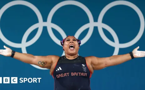 Olympic weightlifting: Emily Campbell wins women’s +81kg bronze for Great Britain