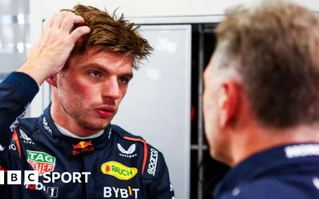 Max Verstappen says swearing punishment ‘ridiculous’ after Singapore Grand Prix news conference protest