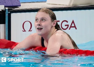 Paralympics 2024: Poppy Maskill wins third Para-swimming gold in Paris