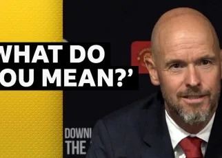 Ten Hag asks reporter to 'explain' mistakes in heated exchange