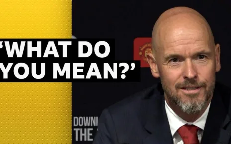 Ten Hag asks reporter to 'explain' mistakes in heated exchange