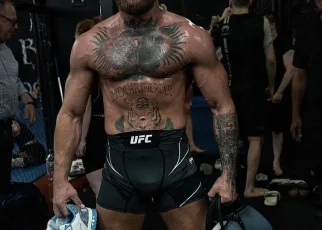 Conor McGregor reveals he went up a shoe size after toe injury that delayed his UFC return as he insists he’s ‘well on track’ for December comeback