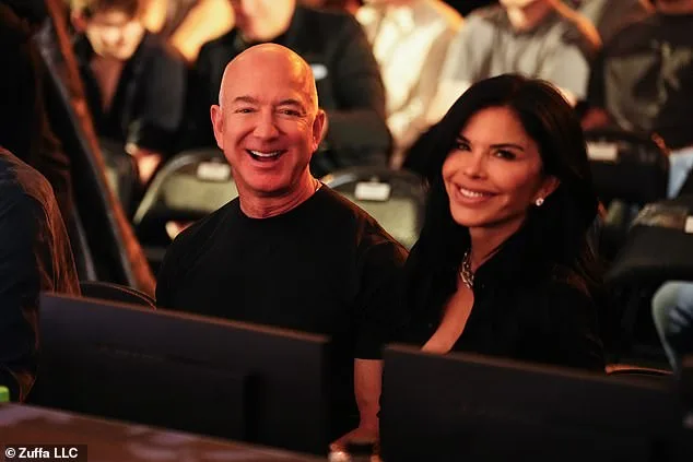 Jeff Bezos and fiancee Lauren Sanchez sit cageside in Vegas for UFC’s debut at The Sphere… as incredible images show results of Dana White’s m night