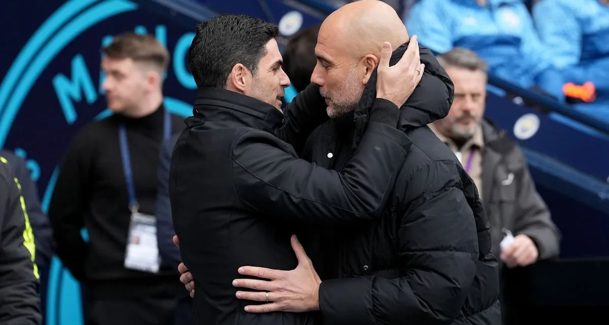 The relationship with Mikel Arteta ‘doesn’t change’, says Pep Guardiola