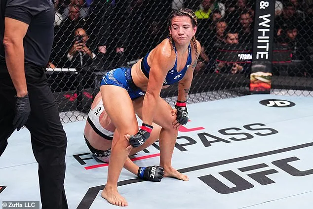 UFC fighter twerks on her opponent after a win… one day after shaking and crying in brutal weigh in