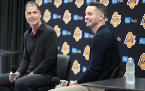 Will the Lakers ever trade their top draft picks? Rob Pelinka shares their strategy