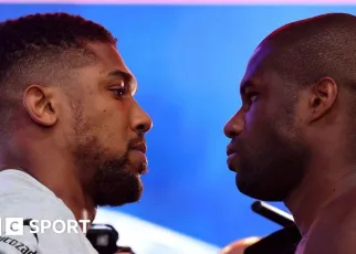 Joshua vs Dubois: AJ heavier than champion for world title fight at Wembley