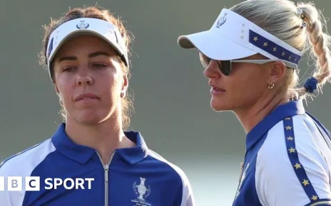 Solheim Cup 2024: US retain four-point lead as Europe show fight in Virginia