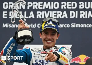 San Marino GP: Jorge Martin’s championship lead cut to seven points after Marc Marquez victory