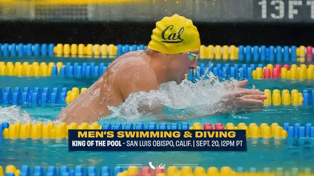 Cal Men Open Season In Annual King of the Pool Meet