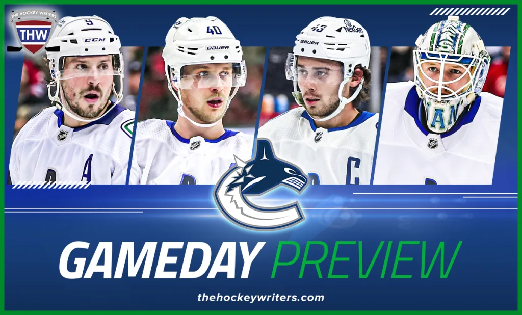 Canucks’ Kevin Lankinen Making His Debut vs. Kraken Tonight – The Hockey Writers – Vancouver Canucks