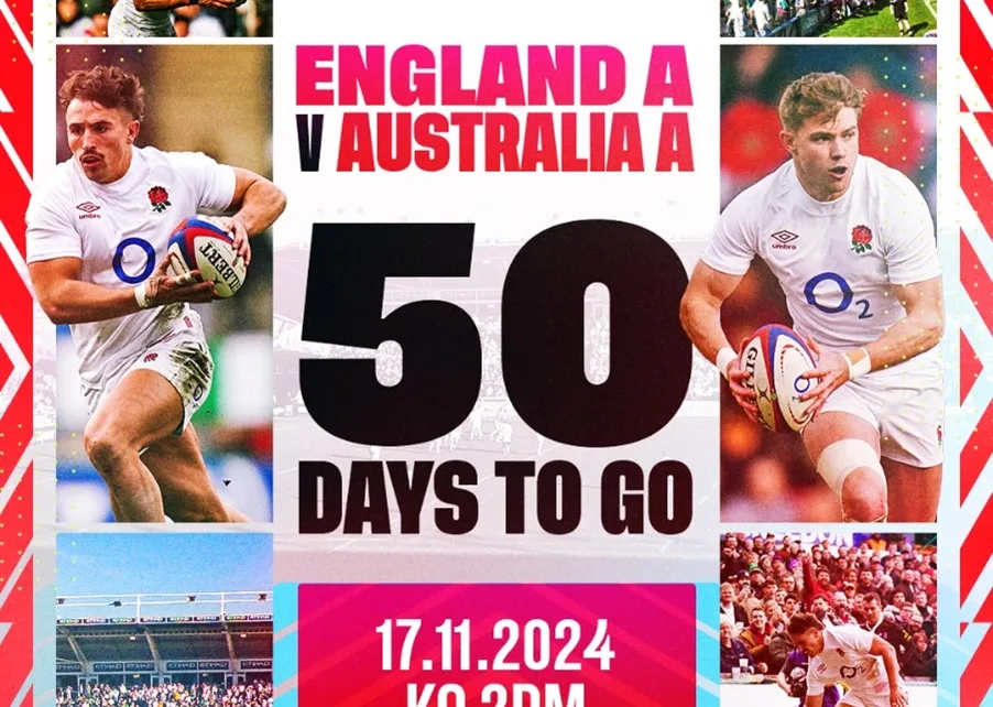 England A v Australia A at Twickenham Stoop in November