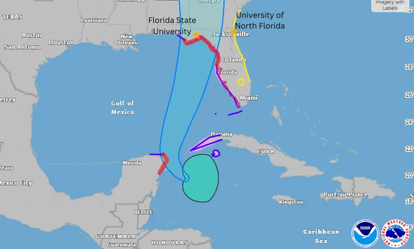 Hurricane Helene Causes College Meet Cancellations in Florida, Including Florida State Invite