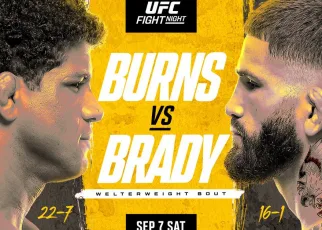 UFC Vegas 97 fight card, start time, date and location | Burns vs. Brady