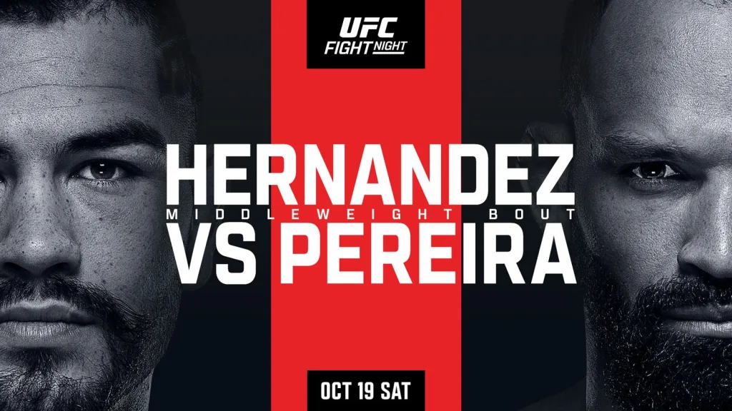 UFC Vegas 99 gets a bangin’ new poster for ‘Hernandez vs. Pereira’ on Oct. 19