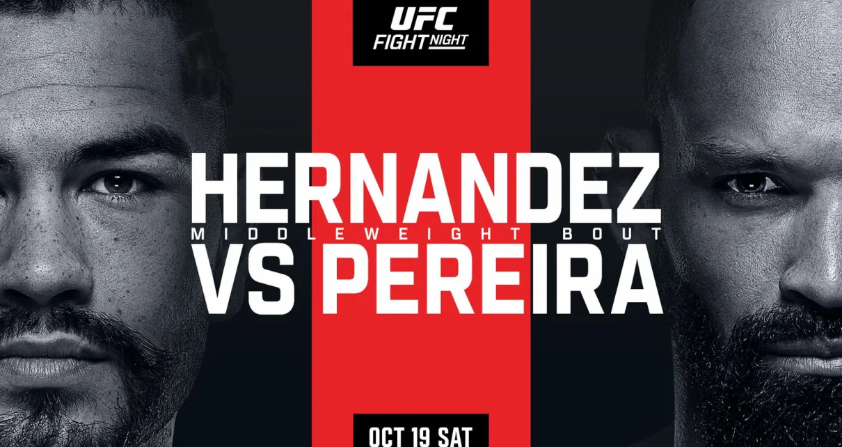 UFC Vegas 99 gets a bangin’ new poster for ‘Hernandez vs. Pereira’ on Oct. 19