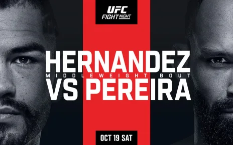 UFC Vegas 99 gets a bangin’ new poster for ‘Hernandez vs. Pereira’ on Oct. 19