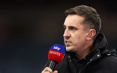 Gary Neville lays into ‘absolutely disgusting’ Man Utd performance against Spurs