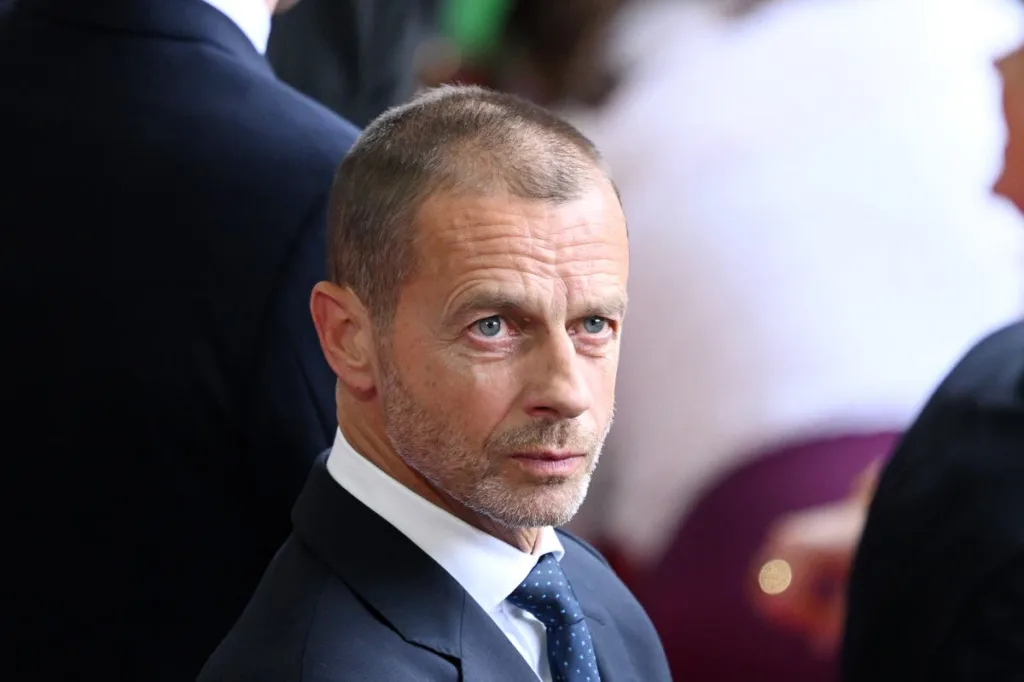 European nations urge Aleksander Ceferin to stay as Uefa president amid EU scrutiny