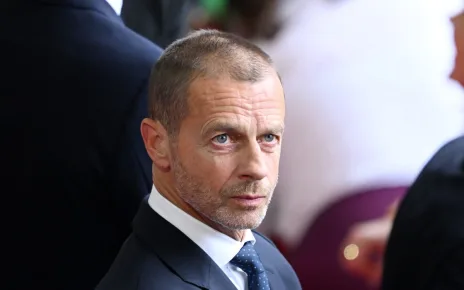 European nations urge Aleksander Ceferin to stay as Uefa president amid EU scrutiny