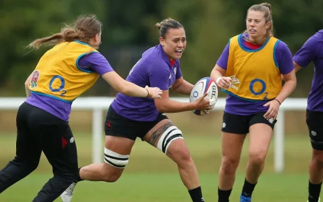 Maddie ‘The Baddy’ Feaunati enjoying England homecoming