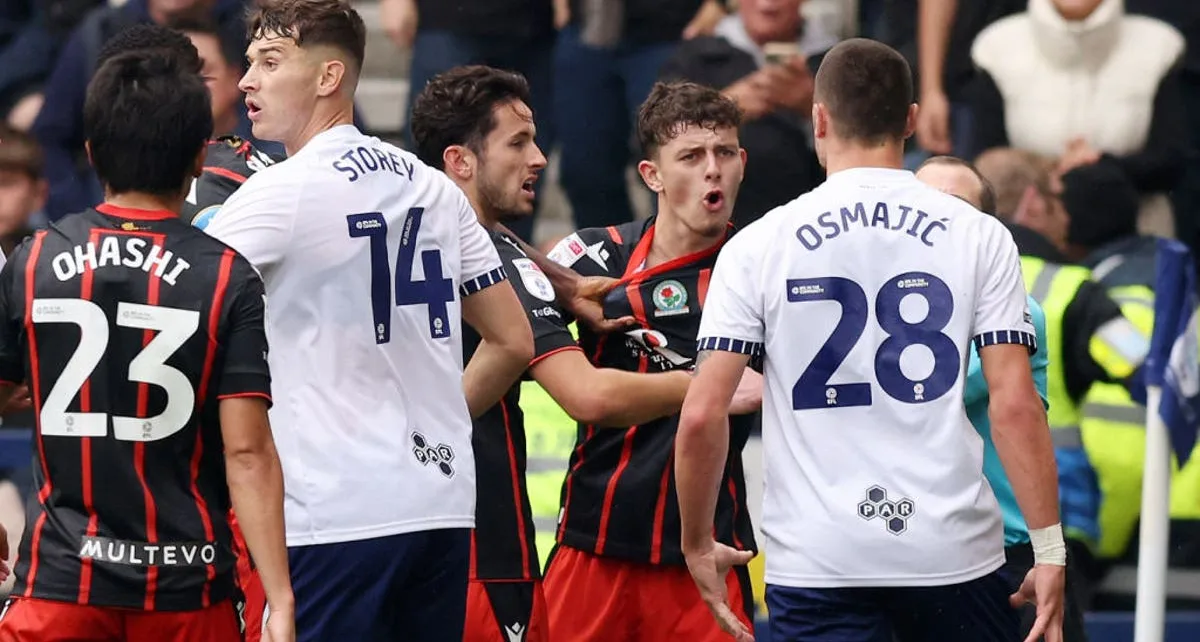 FA to investigate biting allegation in red card clash during Preston vs Blackburn involving Owen Beck