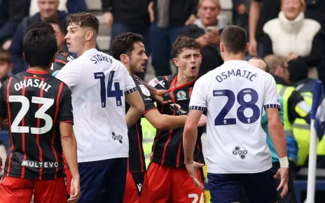 FA to investigate biting allegation in red card clash during Preston vs Blackburn involving Owen Beck