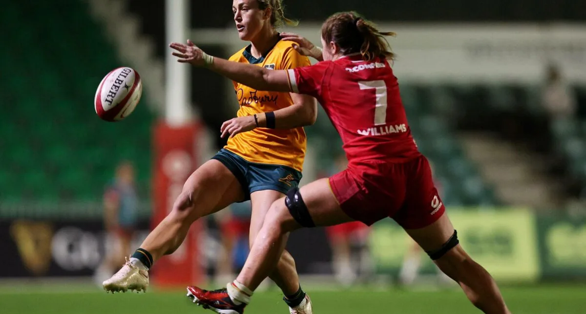 Wallaroos’ woes worsen as last-ditch try lifts Wales to historic win