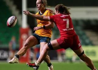 Wallaroos’ woes worsen as last-ditch try lifts Wales to historic win