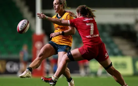 Wallaroos’ woes worsen as last-ditch try lifts Wales to historic win