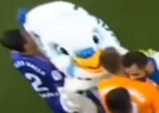 Spanish footballer found guilty of groping female mascot in parakeet costume