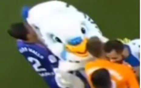 Spanish footballer found guilty of groping female mascot in parakeet costume