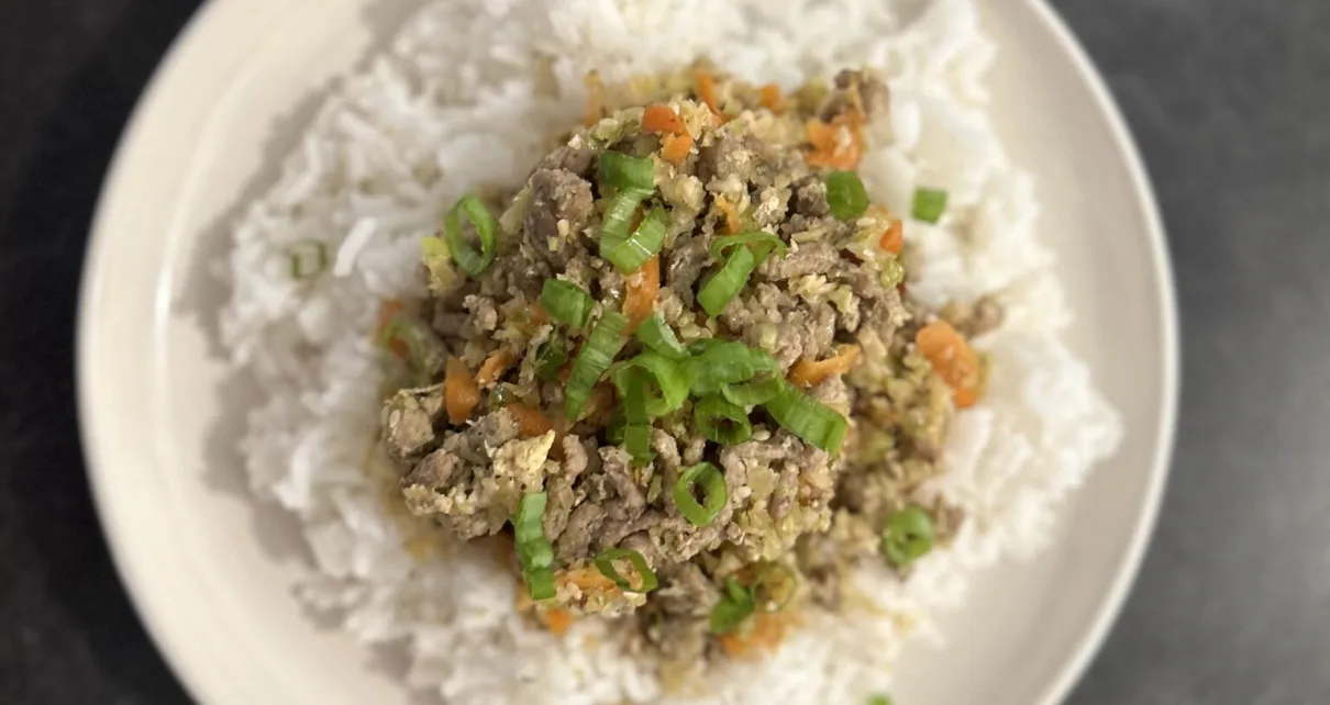 The Hungry Swimmer: Egg Roll In A Bowl