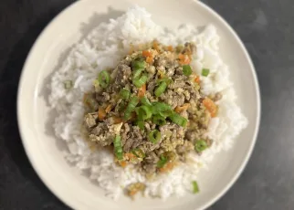 The Hungry Swimmer: Egg Roll In A Bowl