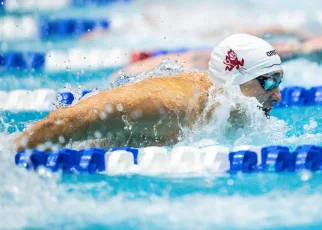 Ilya Kharun Swims 19.2 50 Fly (Relay), 31.2* 75 Fly (Flat Start) at ASU Practice