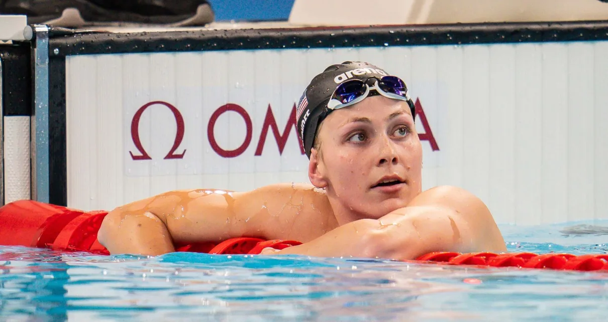 Katharine Berkoff on Bronze in Paris, Backstroke Starts, and Olympic Rings Tattoo with Her Dad