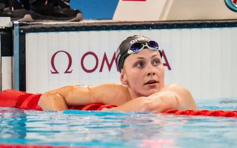 Katharine Berkoff on Bronze in Paris, Backstroke Starts, and Olympic Rings Tattoo with Her Dad