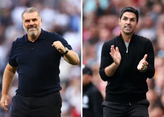 Tottenham v Arsenal: The difference between Ange Postecoglou and Mikel Arteta that will decide the north London derby