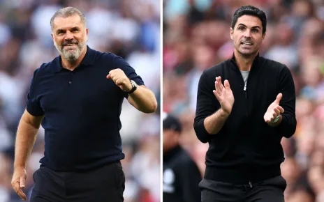 Tottenham v Arsenal: The difference between Ange Postecoglou and Mikel Arteta that will decide the north London derby