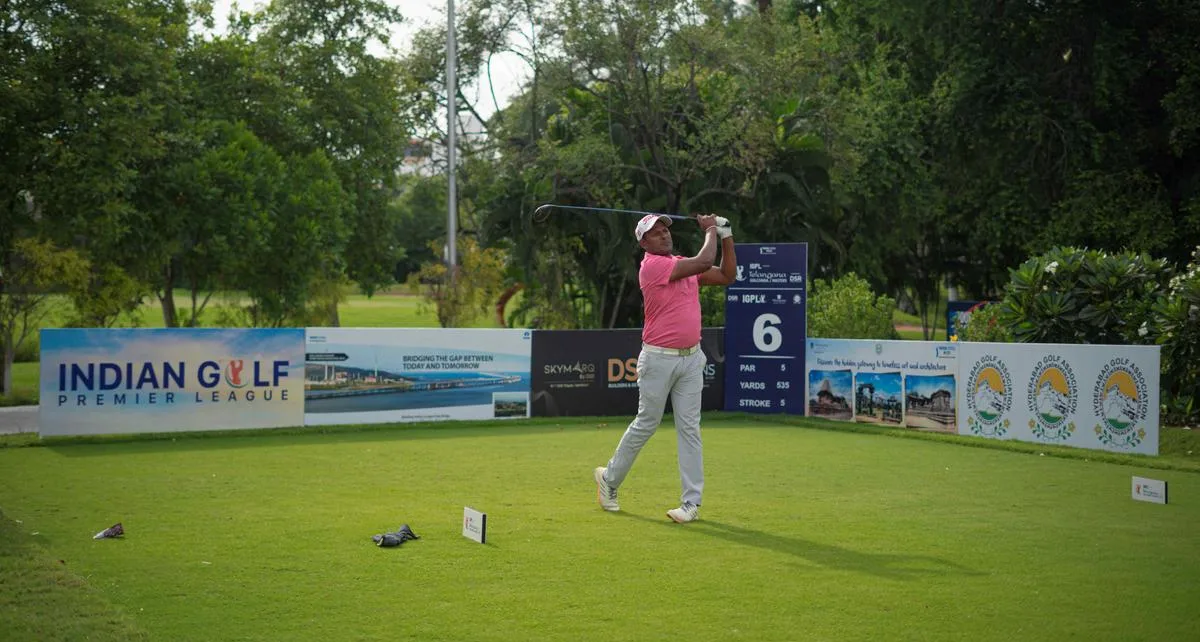 Golconda Masters: N Thangaraja takes lead; Angad, Danek, Saarthak tied at second after round two